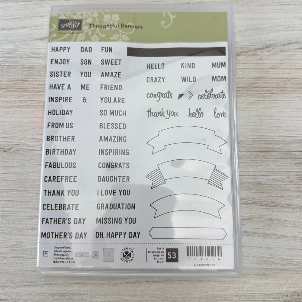 Stampin' Up! - Thoughtful Banners